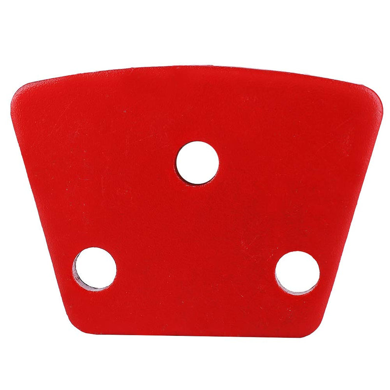 3PCS Trapezoid, Floor Grinder Trapezoid Grinding Concrete/Cement/Paint Floor Grinding Pad Disc #30 Grit Metal Scraper for Grinder Floor Concrete