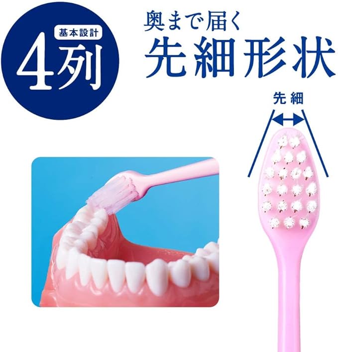 Clinica Advantage 4 Row Ultra Compact Regular 6 Toothbrushes + Floss - NewNest Australia