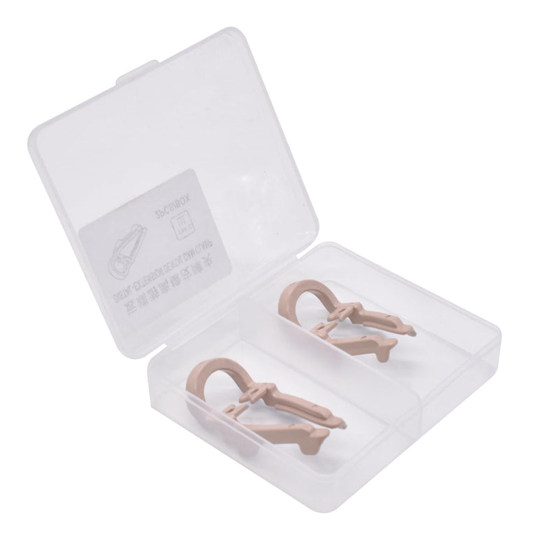 Angzhili 2pcs Distal-Extension Dental Dam Clamp,Rubber Sheets Barrier Clips,Dentistry Material Teeth Repair Tools,Long Size and Short Size