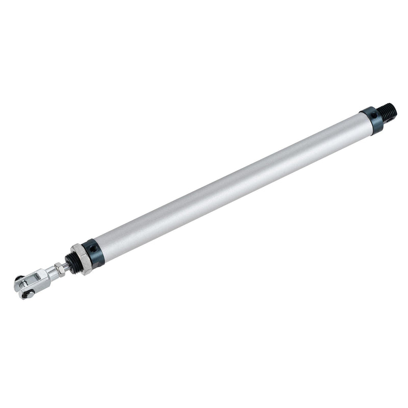 uxcell Pneumatic Air Cylinder 16mm Bore 200mm Stroke with Y Connector and Quick Fittings, MAL 16x200, for Automatic Equipment 16mmx200mm
