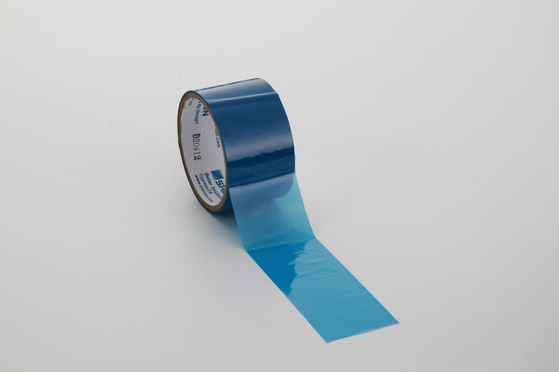 Caplugs PC90-5500 – PC90-SH Series – 1 Mil Thick Blue Polyester Tape, 1 Roll, 5-1/2" W x 72 Yds L, 2 Mil Silicone Adhesive, High Temperature Masking, Powder Coating, E-Coating, Anodizing (SH-47945)