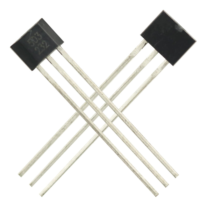 20Pcs AH3503 Hall Effect Sensor TO-92 Linear Hall Element Effect Sensor Circuit Magnetic Detector
