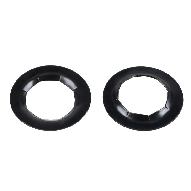 12 Pack Push-On Push Nuts for 5/8" Dolly Axle Rods, Spring Steel Wheel Lock Washers, Hardware Nuts for Dolly Wheels Replacement Accessories