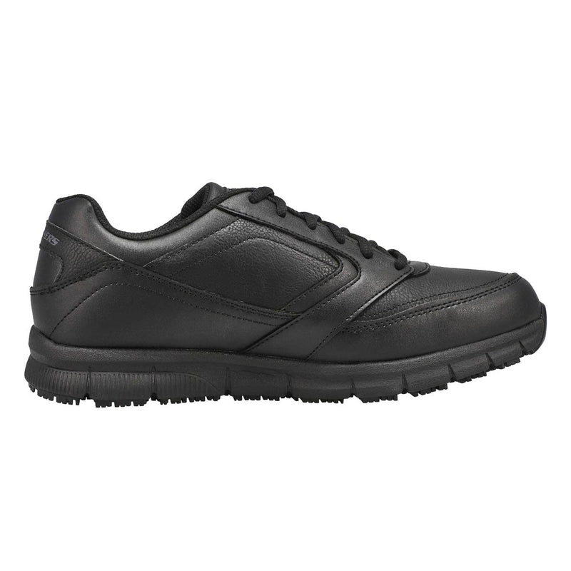 Skechers Men's Work Nampa Sr Slip Resistant Work Shoe Black 10 Medium US