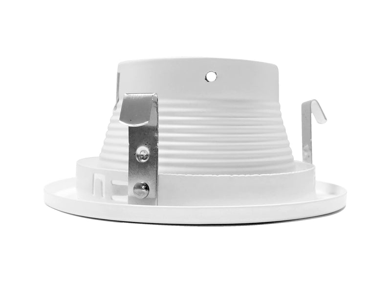 NICOR Lighting 4 inch White Recessed Baffle Trim for MR16 Bulb (14002)