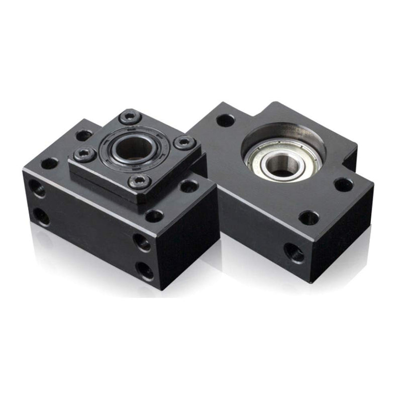 Standard End Supports 1PCS BK10, 1PCS BF10 for CNC Machine Parts SFU1204 Ball Screw BKBF10