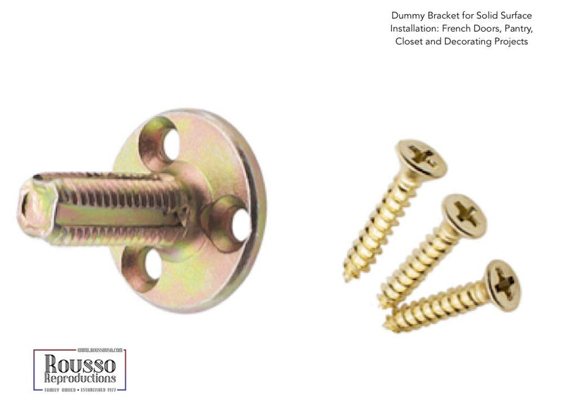 Single Surface Mount Crystal Knob Set in a Class of It's Own. Easy to Install on One Side of the Door or Flat Surface