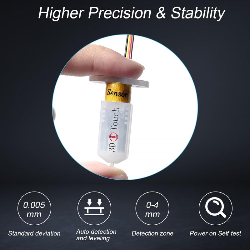 BL-Touch V3.2 Auto Bed Leveling Sensor for Ender 3 Series Printer | Compatible with Ender-5/5S/5Pro,CR-10 Printer,BL - Touch Kit for 8 or 32 Bit Motherboard, 3D printer bed level sensor