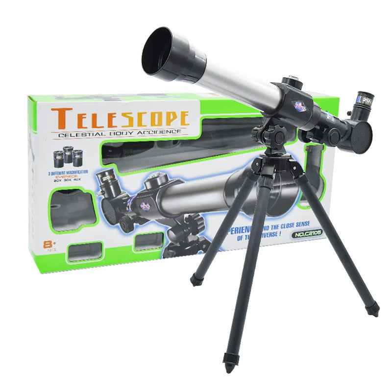 Telescopes for Beginners, 60mm HD Refractor Telescope for Astronomy Starter Scope with Tripod, Astronomical Telescope, 60mm Mirror Refractor Telescope, Aluminum Optics