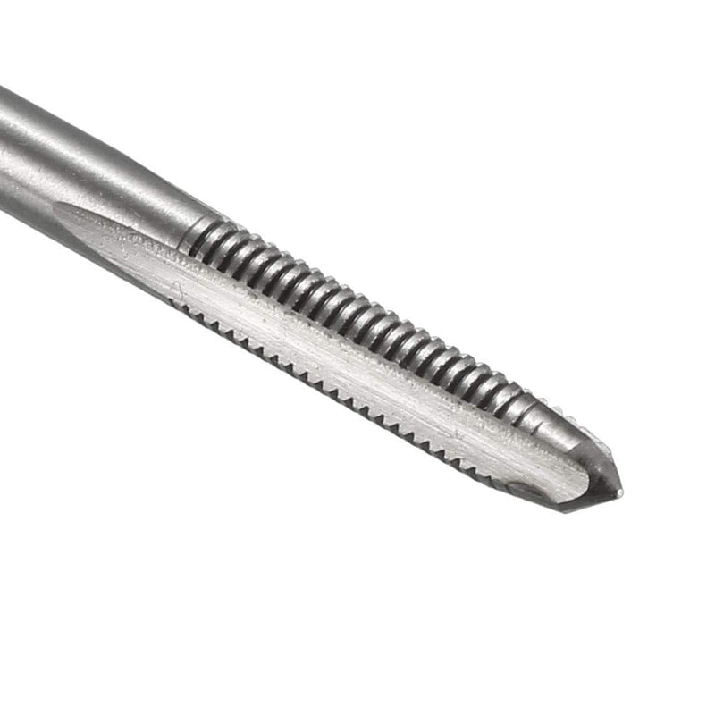 uxcell Metric Machine Tap M4 x 0.7mm H2 High Speed Steel 3 Straight Flutes Screw Tapping Threading Machinist Repair DIY Tool 2pcs M4 x 0.7