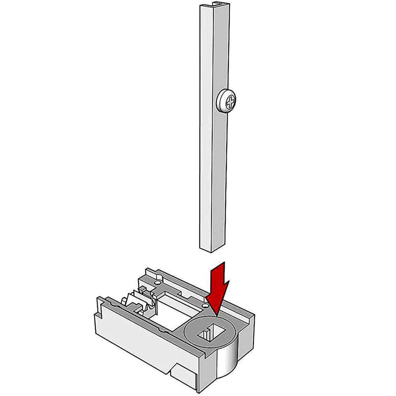 4PCS H 3785, Tilt Window Spiral Balance Pivot Bar, H 3785 Tilt Window Spiral Balance Pivot Lock Shoe Tilt Window Accessory