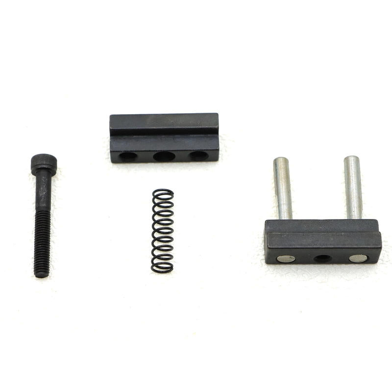 2-Pack Steel Milling Machine Vise Quick Clamp Work Stop Tool, Fits Mill Vises with 1/2-1" Jaws Fractal Vise