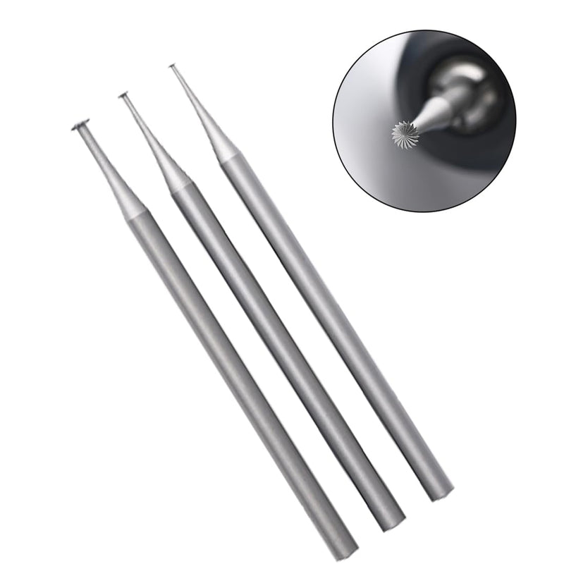 12 Pcs Knife Edge Cut Lentil Burs, 3/32'' Shank Channel Setting Cutting Burs for Jewelry Engraving, Arts Making (007-023)