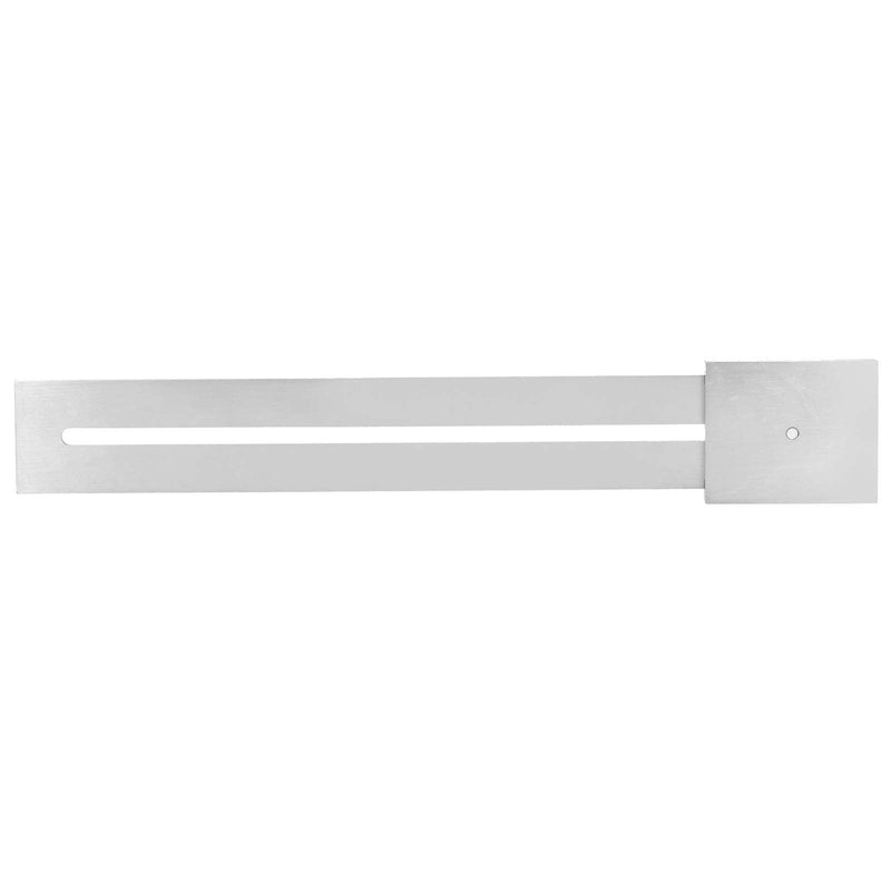 ViaGasaFamido Sliding Line Ruler Carbon Steel Ruler Woodworking Parallel Ruler Marker Gauge for Mechanical Processing Marking Offset Marking Gauge and Layout Tool(250mm)