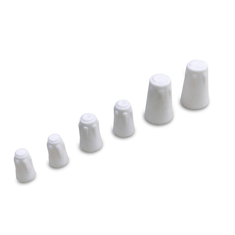 20 Pack Large Ceramic Wire Connector, Large Size 18-8AWG, High Heat Splicing Wire Porcelain Connector (01, Large)