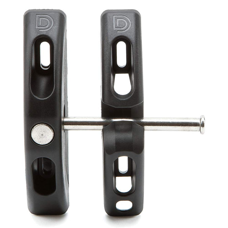 D&D TECHNOLOGIES TL01 T-Latch Action Gate Latch, Padlock Gravity Gate Latch, for Any Square Metal, Wood, Vinyl Gates