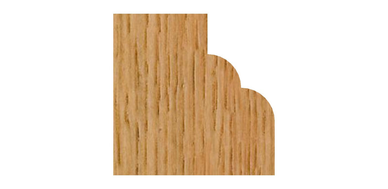Whiteside Router Bits 3207 Double Round Bit with 5/32-Inch Radius, 1-1/8-Inch Large Diameter, 1/2-Inch Cutting Diameter and 1/2-Inch Shank