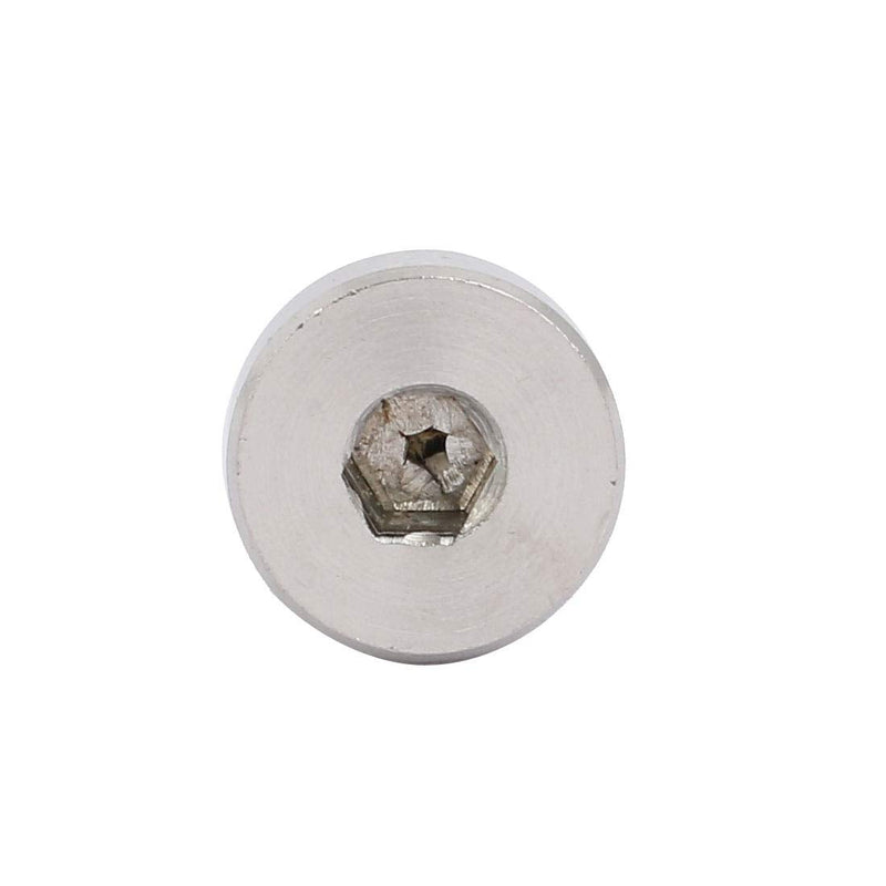 uxcell 304 Stainless Steel Hex Socket Shoulder Bolt 8mm Shoulder Dia 6mm Shoulder Length M6 Thread 5pcs 8mm x 6mm 5