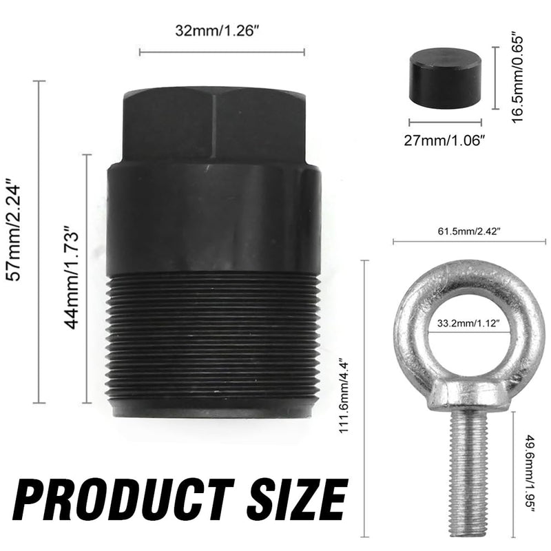 Hoypeyfiy 91-90455-1 Outboard Lifting Eye Ring Tool Replacement for Mercury, Replacement for Mariner, Replacement for Force, Replacement for Yamaha Outboard Motors