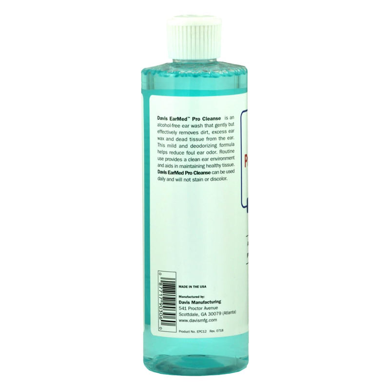 Davis EarMed ProCleanse Dog & Cat Ear Cleaner – Gentle Ear Wash for Dogs & Cats, Helps Remove Wax, Dirt & Odor, Soothes Itchy Ears, Routine Ear Care Solution