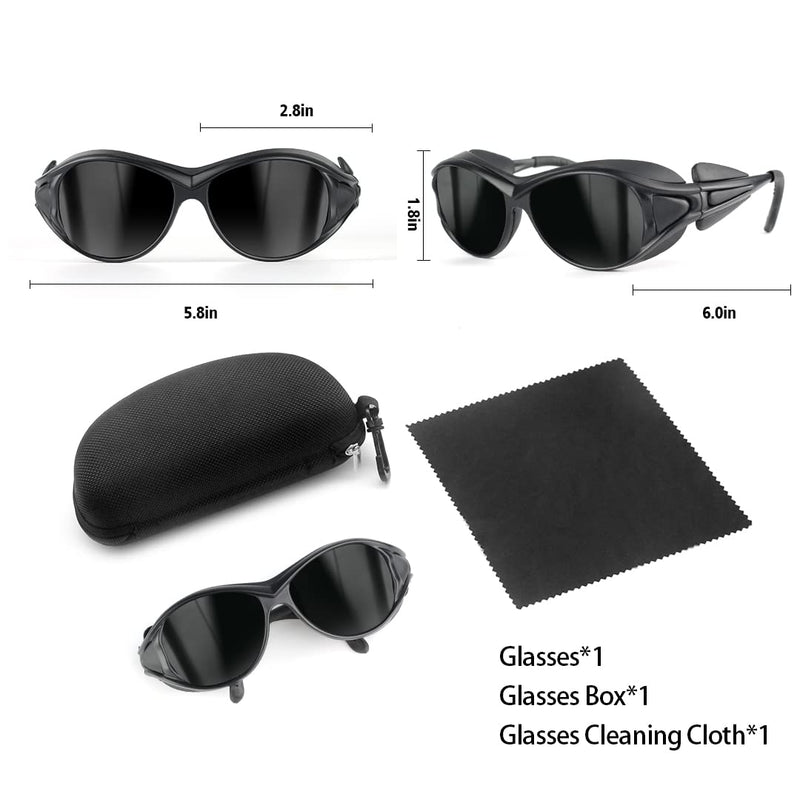 Red Light Therapy Glasses, Laser Safety Glasses IPL 200-2000nm, Eye Protection for Red Light Therapy. Red Light Therapy Glasses