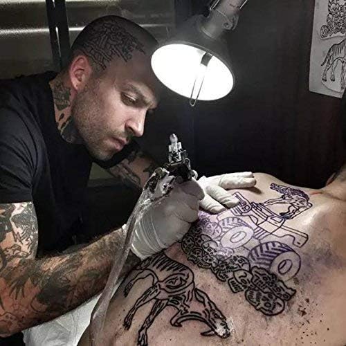 Tattoo ink Triple Black Tattoo Ink - 8oz (240ml) Tattoo Paint Ink - Perfect for Body Color Design - Tattoo Equipment Ink Set - Also Can Be Used for Body Painting, Makeup and Beauty Arts - Reliable Ink - NewNest Australia
