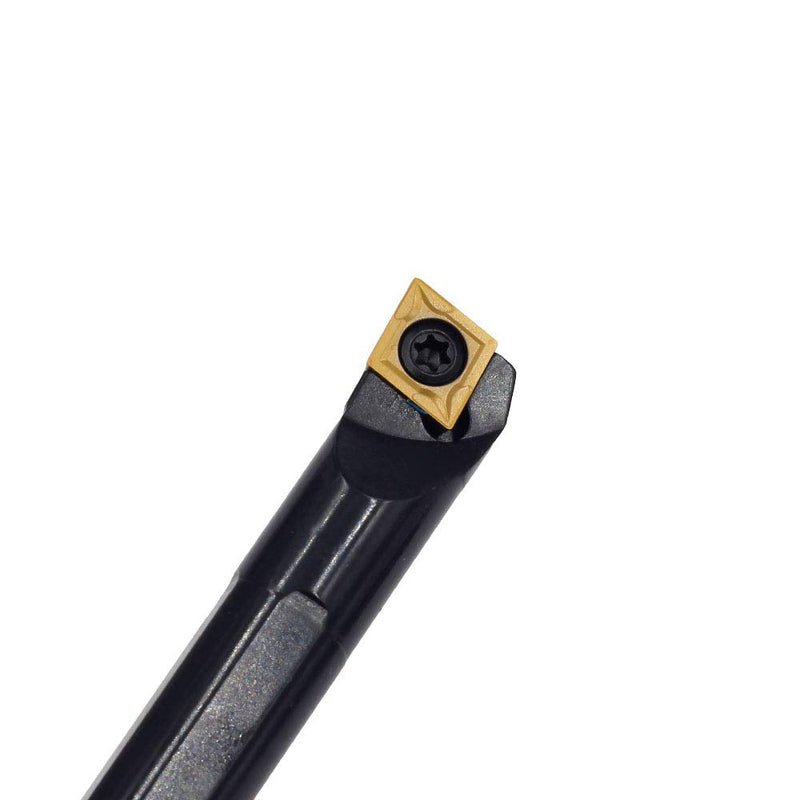 OSCARBIDE 1/2'' x 7''Indexable Boring Bar with 10 Pieces Carbide Insert CCMT09T304(CCMT32.5) Right-Hand Sclcr Boring Bar