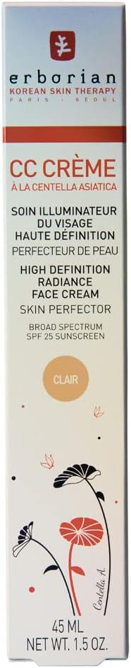Cc Cream High Definition Radiance Face Cream SPF 25 - Clair - NewNest Australia