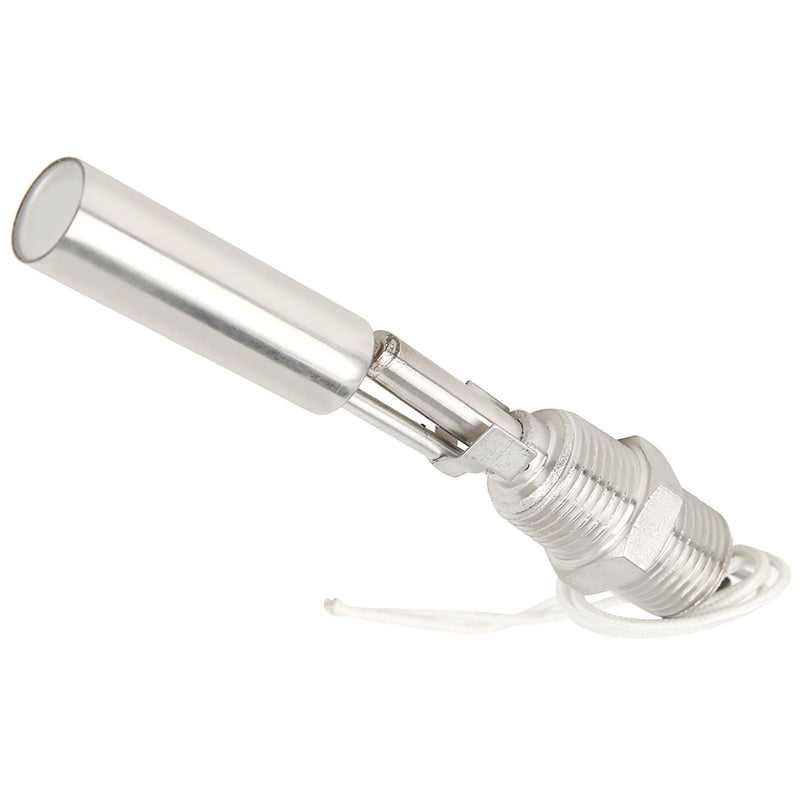 Water Level Sensor, DC0-110V Bilge Pump Float Switch, Side Mounted Liquid Level Sensor, 1/2NPT Male Thread Float Switch, for Water Tank Fuel