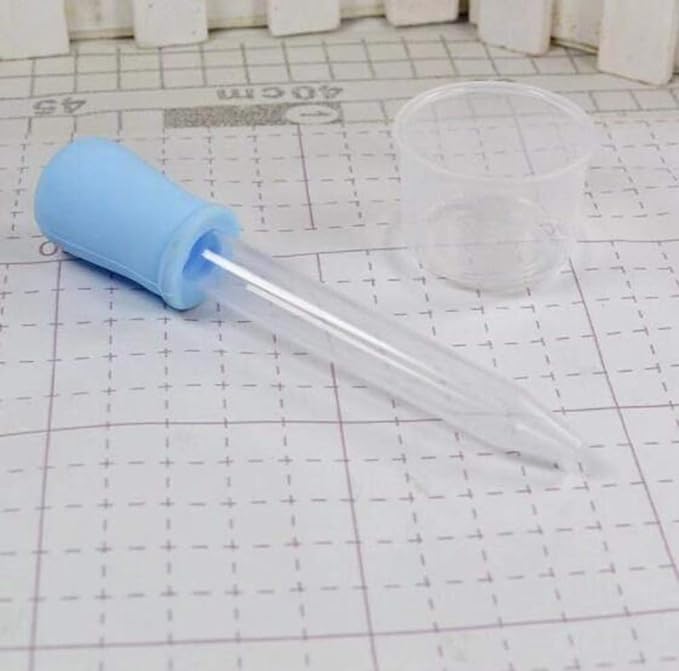 HJ Sucking Dropper Baby Baby Liquid Dropper Medicated Drinking Graduated Medicine Dropper (Blue, Set of 10) - NewNest Australia