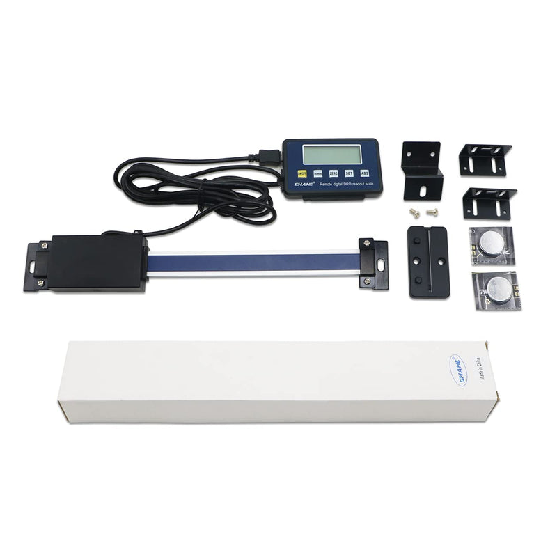 0-200mm/8''Digital Readout Linear Scale, Accurate Digital Remote LCD,for Milling Machine Lathes 200mm/8''