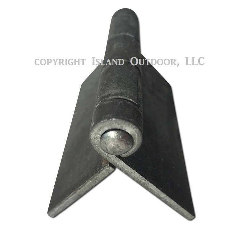 2 PACK 3" x 3" Butt Hinge Weld On Steel Jeep bbq Tailgate fence smoker trailer