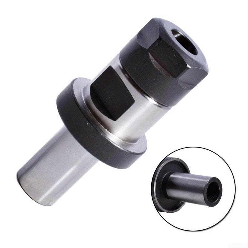 TTS 34 ER16 Collet Chuck Tool Holder With Groove, Extension Straight Shank Tool Holder Collet Chuck For 3/16 1/2 Clamping Range