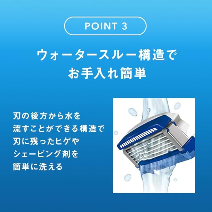 Hydro Schick Hydro 5 Basic Replacement Blades (4 Pieces) with Skin Guard 5 Blades Blue 4 Pieces (x1) - NewNest Australia