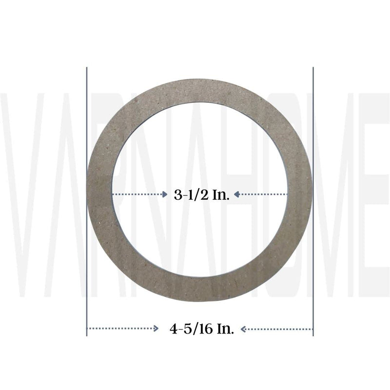 O-Ring Strainer Gasket Set, 2 EPE O-Ring Gasket, 1 Rubber Seal Ring and 1 Paper Washer Fits for 3-1/2 Inch VARNAHOME Kitchen Sink Drain
