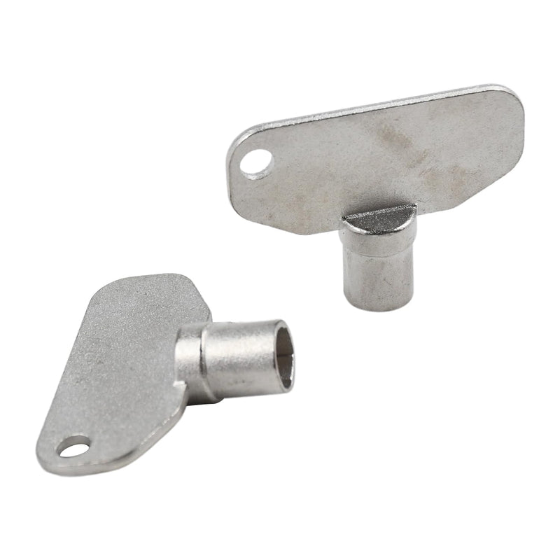 2X E3-26-819-15 Key Vise Action Compression Latch Keys Compatible with Southco Motorhome/Trailer/Camper 13.5mm Latches, 3 Inside Notches Tubular Key E32681915 E3-26-819-15