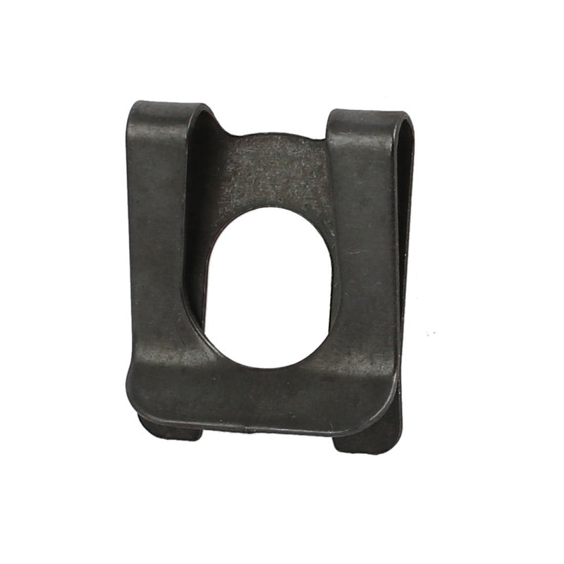 uxcell 20pcs Fit 10mm Dia Bolt 65Mn Steel Spring U Clip Nut Black 22mm x 18mm