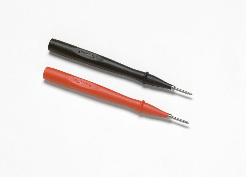 Fluke TP2 2 Piece Slim-Reach Test Probe Set with Stainless Steel Tip, 1000V Voltage, 10A Current, 2mm Tip Diameter TP2 SLIM-REACH 1000 VDC
