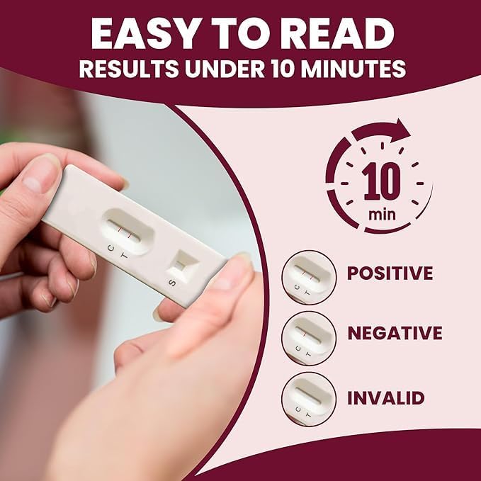Thyroid Test Home Kit - Underactive Thyroid Testing - Measures Thyroid-Stimulating Hormone (TSH) for Thyroid Function - 98.2% Accuracy - 20 Minutes Results - CE & MHRA Certified - 1PC Self-Test Kit - NewNest Australia