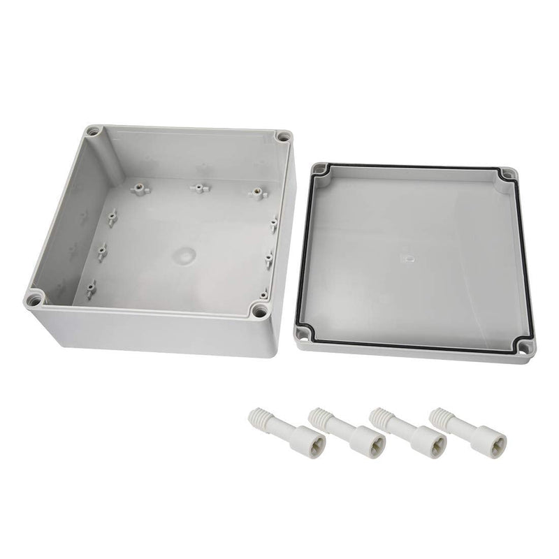 Co. 4" x 4" x 2.4" Weather & Dust Proof PS Plastic Junction Conduit Box Electronics Enclosure 1 Pack 4" x 4" x 2.4"