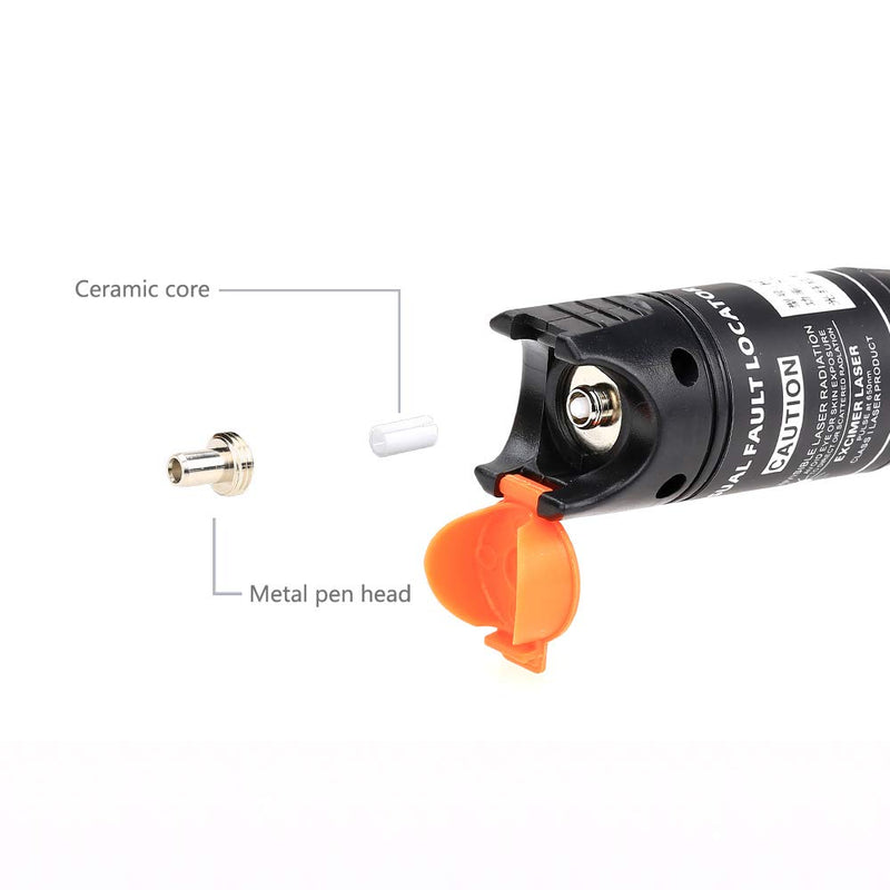 5 Pcs Fiber Optical Accessories for Visual Fault Locator Ceramic Core KELUSHI