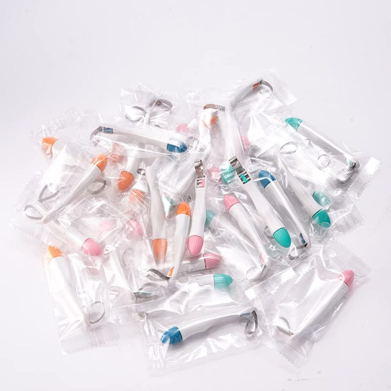SNAWOP Dental Matrix Bands 10PCS Preformed Standard/Curved Matrices for Teeth Restoration 4.5MM/6MM (4.5MM Standard) 4.5MM Standard