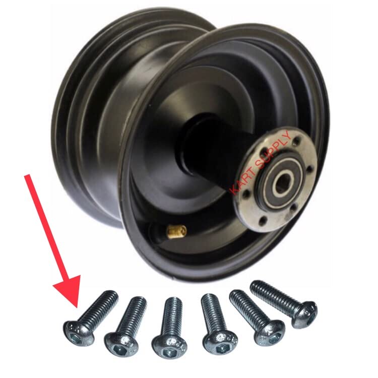 Mega Moto/Motovox Mini Bike Wheel Hub Mounting Bolts (Wheel Not Included)