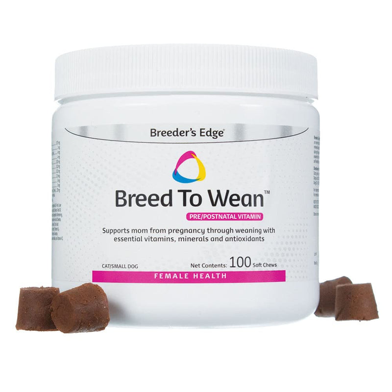 Revival Animal Health Breeder's Edge Breed to Wean Pre/Postnatal Vitamin for Cats/Small Dogs- 100 ct - PawsPlanet Australia
