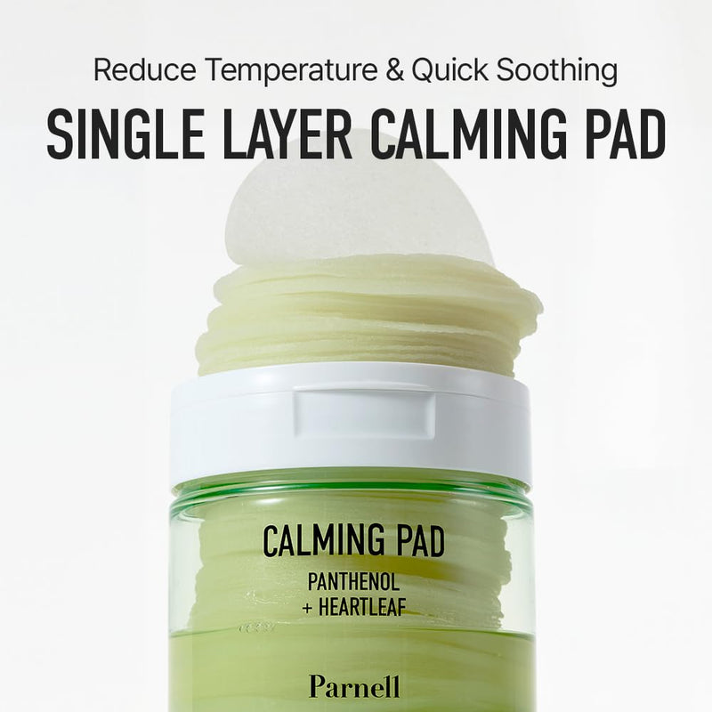 Parnell Panthenol Heartleaf Calming 60 Pads, Hydration Pads for face, Korea Skin Care, Korea Beauty - PawsPlanet Australia