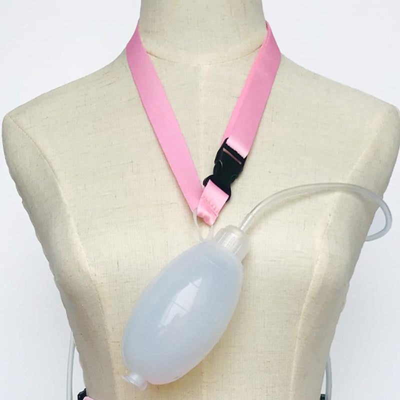 Drain Lanyard for Shower After Mastectomy, Shower Lanyard for Drains After Tummy Tuck, JP Drain Lanyard Holder for After Breast Surgery Drainage Bulb, Pink (Pack of 2) Showerlanyard/Pink