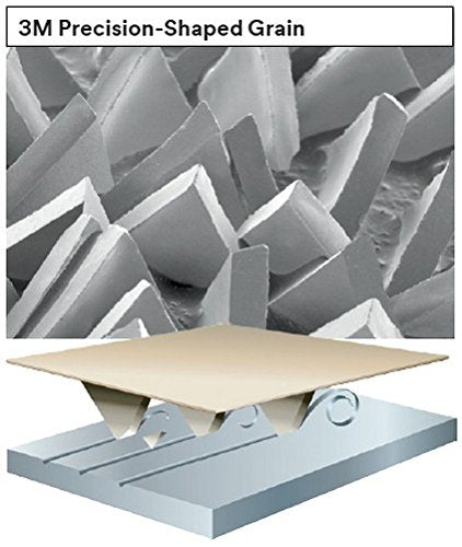 3M Stikit Paper Disc 732U, 120+ C-weight, 5 in x NH, Die 500X 120+