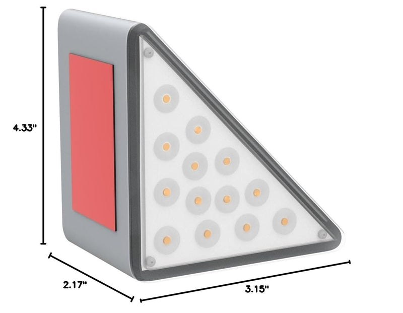 NIORSUN Solar Step Lights 6 Pack, Outdoor Stair Lights Waterproof IP67 with Auto On/Off - 3000K Warm White for Steps, Stairs, Deck, Patio, Yard, Porch, Garden, Sidewalk, Front Door