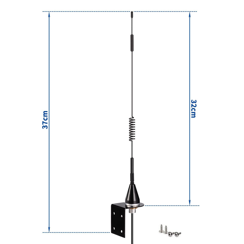 Bingfu Gate Opener Antenna for GTO Mighty Mule MM371W MM372W MM571W MM572W MMS100 LiftMaster Ghost Controls Multicode Automatic Garage Gate Opener F Type/SMA/RP-SMA 433MHz Extended Antennas