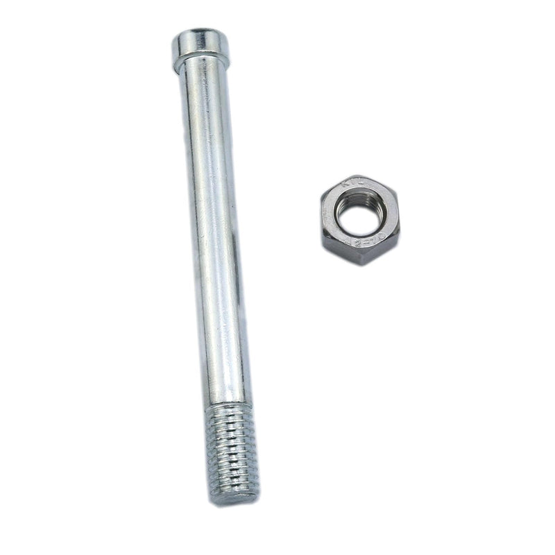 Revolving Handle Lathe Crank Handle Trailer Jack Handle M10 Thread Handle Grips Crank Hand Wheel with Nuts -2PCS